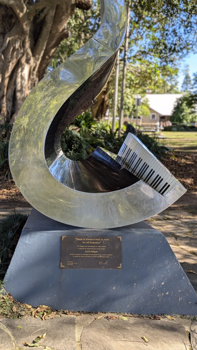 David Helfgott monument
